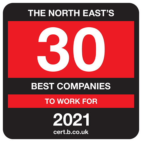 Best Companies' Top 30 Companies North East 2021